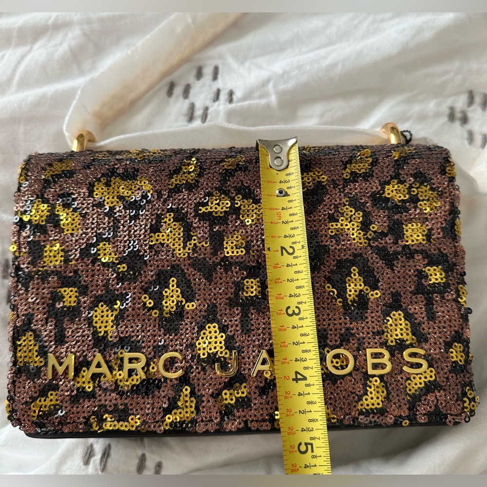 Marc Jacobs Sequin Leopard Print Bag NWT - Picture 8 of 8